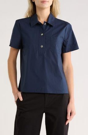 Vince Cotton Polo in Coastal at Nordstrom Rack, Size X-Large