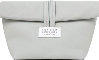 Maison Margiela Paper Clutch Bag - Dames - Clutches - Grijs - ONE Size - Leer - Tassen