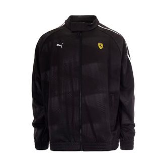 Puma Training Jackets, male, Black, Size: L T7 Motorsport Track Jacket