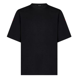 Dsquared2 DSquared2 Heren Horror Tekst Logo T-Shirt (Zwart)