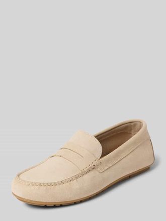 Marc O'Polo Slipper aus echtem Rindsleder in Sand, Gr&ouml;&szlig;e 37