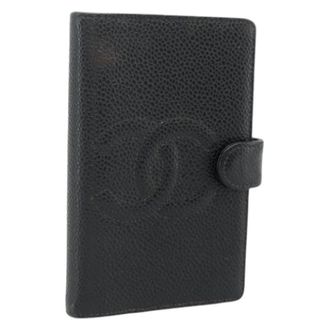 Chanel Pre-owned Accessories, female, Black, Size: ONE SIZE Pre-owned Day Planner Cover