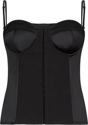 Liu Jo Top a bustino - Nero