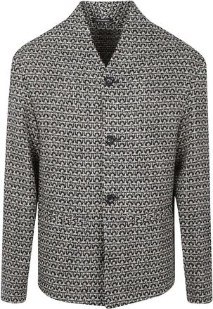 Emporio Armani Blazer - - Jackets - Uomo - Beige - L
