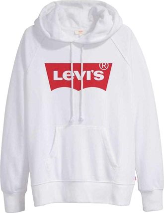Levi's Dames/Dames Grafische Sport Hoodie (Wit)