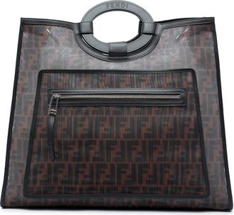 Fendi Pre-owned Fendi Large FF 1974 Mesh Runaway Shopper Tote Ladies MQG2K9B7GI8JUIBA