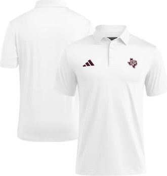adidas Mens adidas White Texas A&M Aggies Ultimate 365 Polo at Nordstrom, Size Xxx-Large
