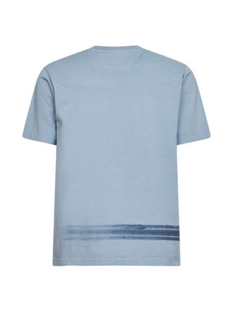 C.P. Company Mens T-Shirt Cotton Jersey Grey T-Shirts And Polos