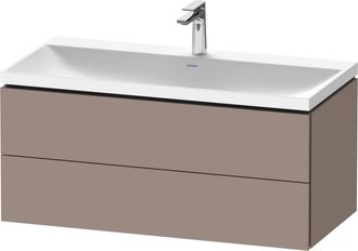 Duravit Duravit L-cube Conjunto En C Suspendido, 2 Cajones, Sin