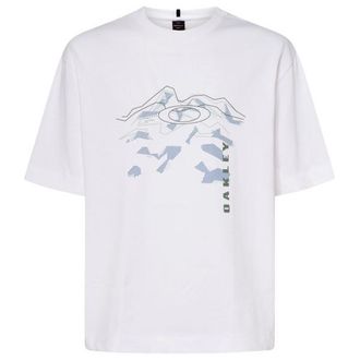 Oakley MTN Ridge Tee T-Shirt f&uuml;r Herren | wei&szlig;