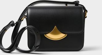Sessun Womens Diviluz smooth leather crossbody bag