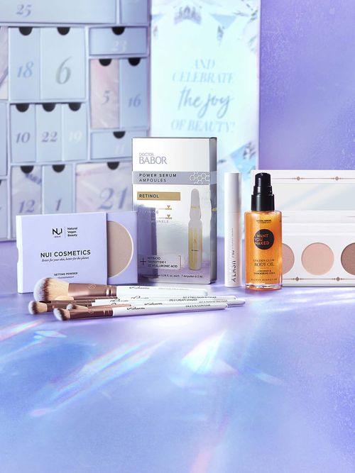 Adventskalender mit Produkten