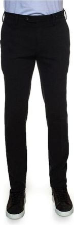 PT01 Pt01, Heren, Broeken, Zwart, Maat: 3XL Katoen