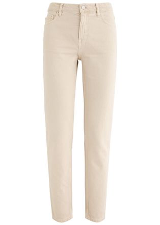 Toteme Tapered-leg Jeans - Cream - 25 (W25 / UK6 / XS)