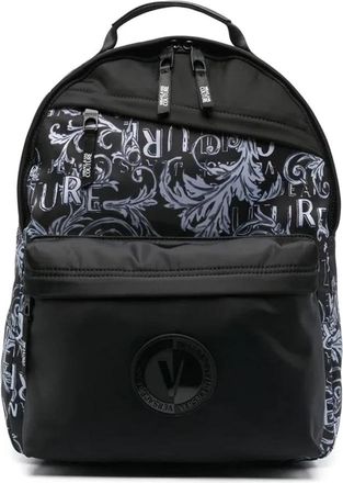 Versace Jeans Couture Tassen - Heren - Rugzakken - Zwart - ONE Size - Tassen