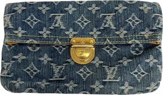 Louis Vuitton Blue Monogram Monogram Denim (Pre-Owned)
