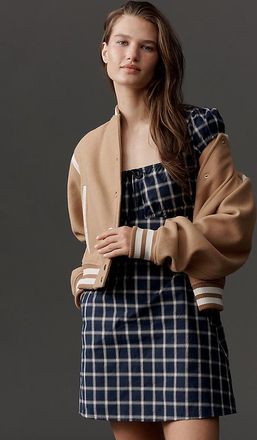 Lisa Says Gah Suzy Puff-Sleeve Mini Dress