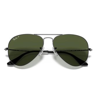Ray-Ban Aviator Rb 3025 - unisex - Zonnebrillen - Grijs - 62 MM - Accessoires