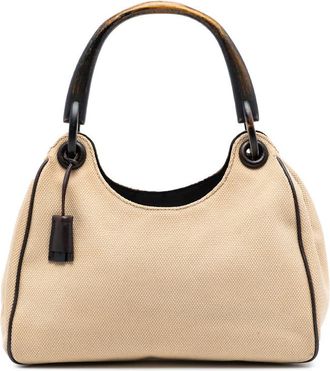 Gucci Pre-owned Gucci Canvas Shoulder Bag 106495 213317