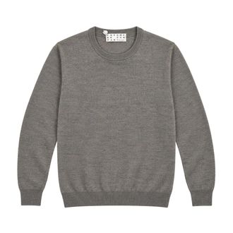 Cashmere Company Cashmere Company - Girocollo F.14 - Heren - Truien - Grijs - Maat: XL Wol