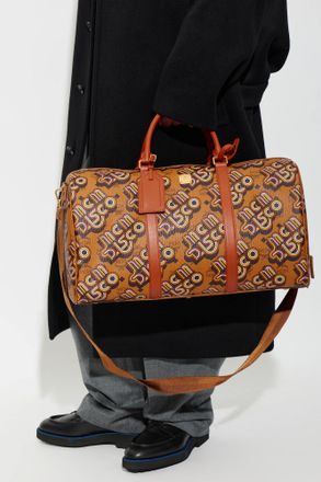 MCM Ottomar Cabin Bag, Mens, Brown