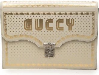 Gucci Pre-owned Gucci Guccy Sega Calfskin Portfolio Clutch Ladies VP9J3Q28298YO613