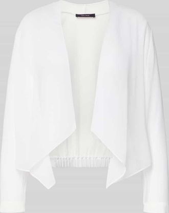 Vera Mont Jacke aus Chiffon in offener Passform in Weiss, Gr&ouml;&szlig;e 38