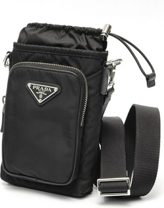 Prada Black Fabric Pouch (Pre-Owned)