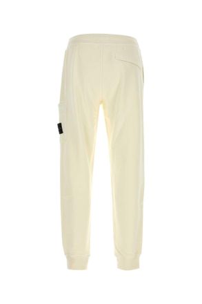 Stone Island Bottoms Joggers - White