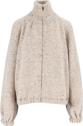 Fabiana Filippi Lurex Luxe Knit Bomber Jacket