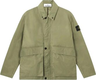 Stone Island Hombre, Chaquetas, Verde, Talla: L