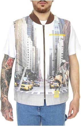 Dickies Mouwloze Zomerjas - Heren - Bodywarmers - Veelkleurig - S - Katoen - Jassen