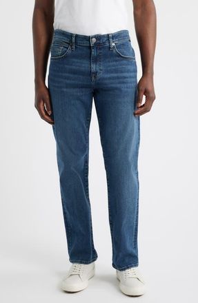 Mavi Matt Relaxed Straight Leg Jeans in Used Brushed Organic at Nordstrom, Size 42 X 32