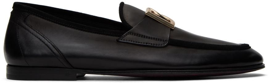 【関税込み】Dolce&Gabbana ブラック Pantofola ローファー Dolce & Gabbana Black Pantofola Loafers from $403.00 - on