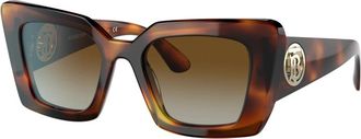 Burberry 0Be 4344 - Dames - Zonnebrillen - Bruin - 51 MM - Accessoires