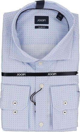 Joop Pai Geometric Print Sport Shirt In Blue
