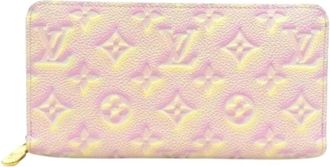Louis Vuitton Portafoglio lungo Pre-owned (bi-fold) - - Pre-owned - Donna - Rosa - ONE SIZE