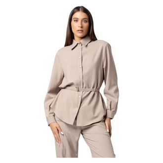 Kocca Stylish button and belt shirt
