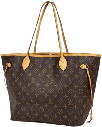 Louis Vuitton Pre-owned Tote Bags, female, Brown, Size: ONE SIZE Pre-owned Vintage Monogram Tote Bag