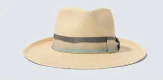 Borsalino Harlem straw Panama hat