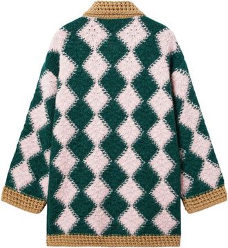 La DoubleJ Womens Cardigan Multicolour Wool Blend Cardigans Sweater