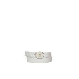 Pinko Belts, female, White, Size: XS Round Enamel H2-8 Belt