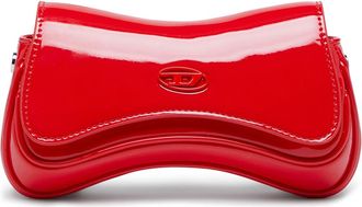Diesel Small Play Patent Crossbody Bag in Red at Nordstrom
