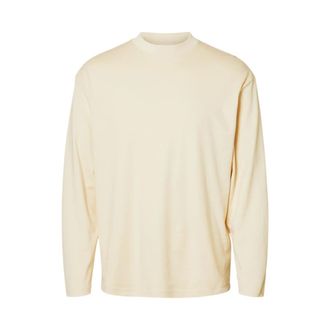 Selected Heren, Tops, Beige, Maat: XL Poliester