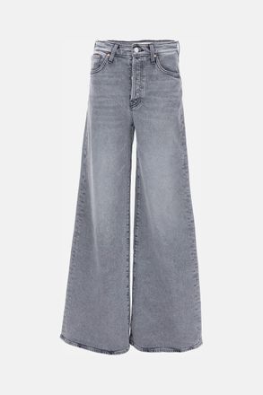 Mother The Ditcher Roller Sneak Jeans