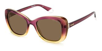 Polaroid PLD 4132/S/X S2N/SP Womens Sunglasses Yellow Size 53