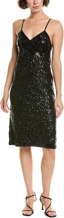 Michael Kors Sequin Silk Slip Dress