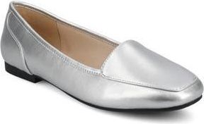 Journee Collection Noelia Loafer in Silver at Nordstrom Rack, Size 7.5