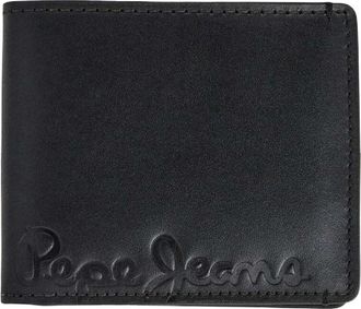 Pepe Jeans London Portefeuilles & Kaarthouders - Heren - Portefeuilles - Zwart - ONE Size - Leer - Accessoires