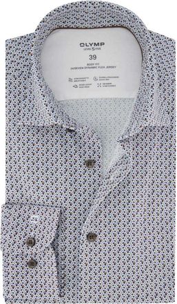 Olymp Olymp, Heren, Overhemden, Veelkleurig, Maat: M Katoen